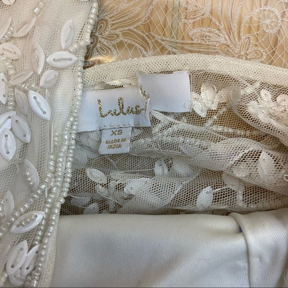 SOLD Lulus Luxe Lifetime Full of Love White Sequin Mermaid Maxi Dress - Picture 16 of 17